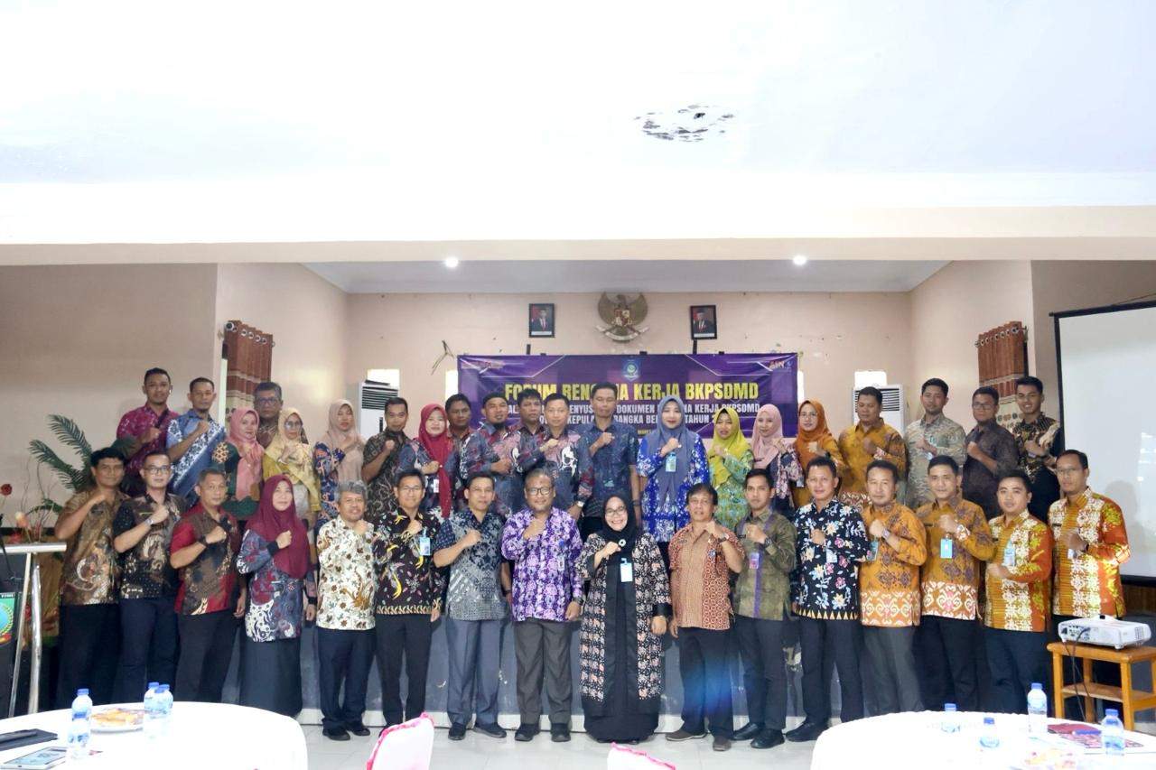 Kegiatan Rembuk Kerja BKPSDMD Provinsi Kep. Bangka Belitung Tahun 2024