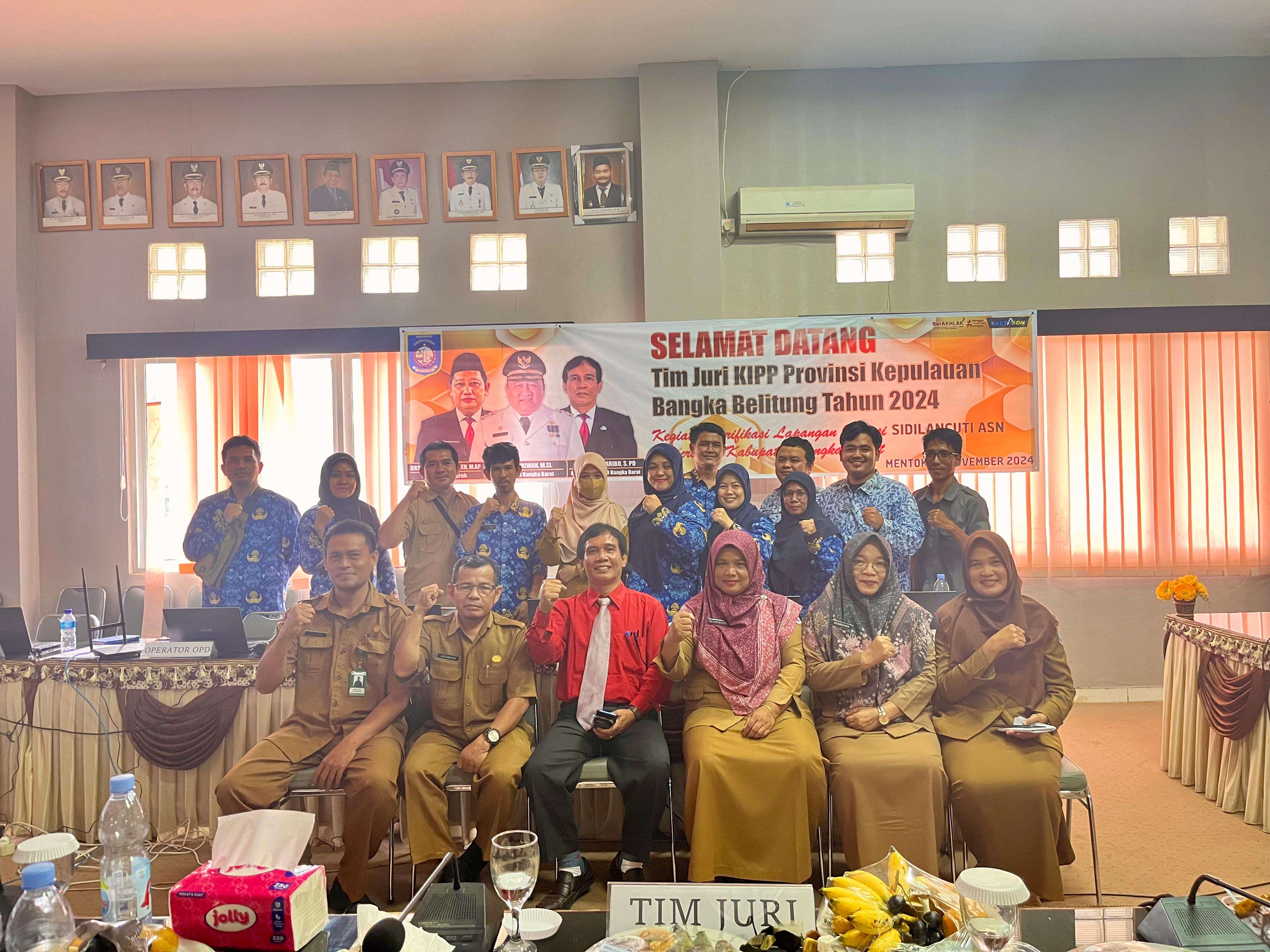 Verifikasi Lapangan SIDILANCUTI ASN KIPP 2024