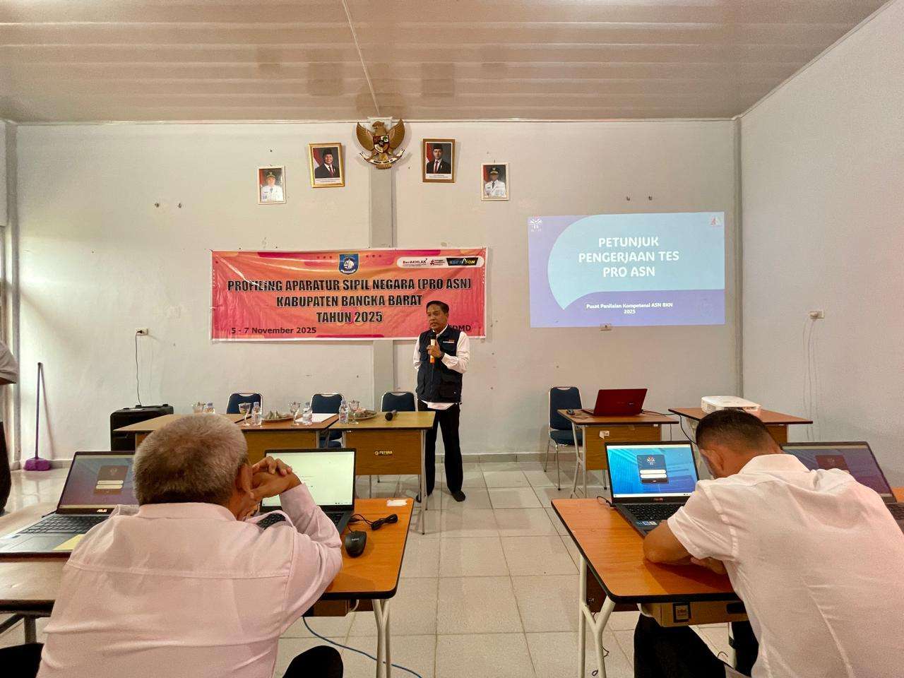 Kegiatan ProASN (Profilling ASN) bagi Eselon III, IV, Pelaksana dan JFT dilingkungang Pemerintah Kabupaten Bangka Barat